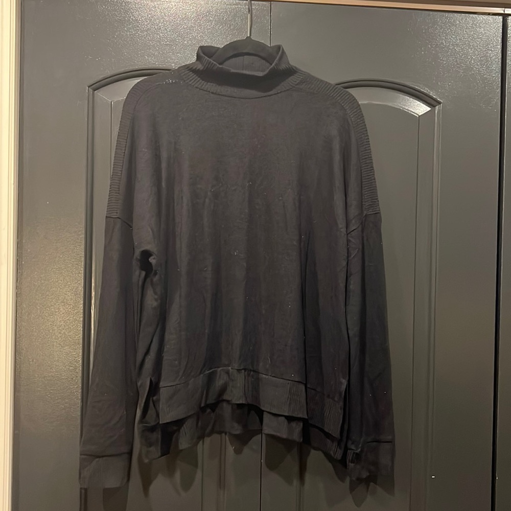 Lucky Brand Women's Long Sleeve Turtle Neck Sweater